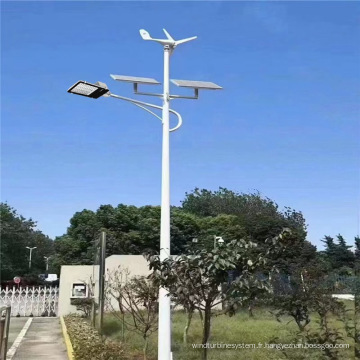 réverbère solaire du vent LED